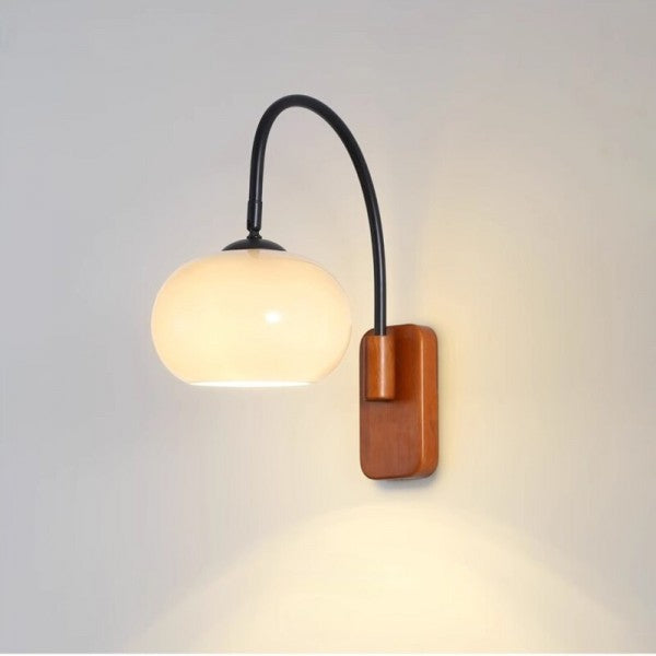 Modern Rotatable Glass Wall Sconce Lighting