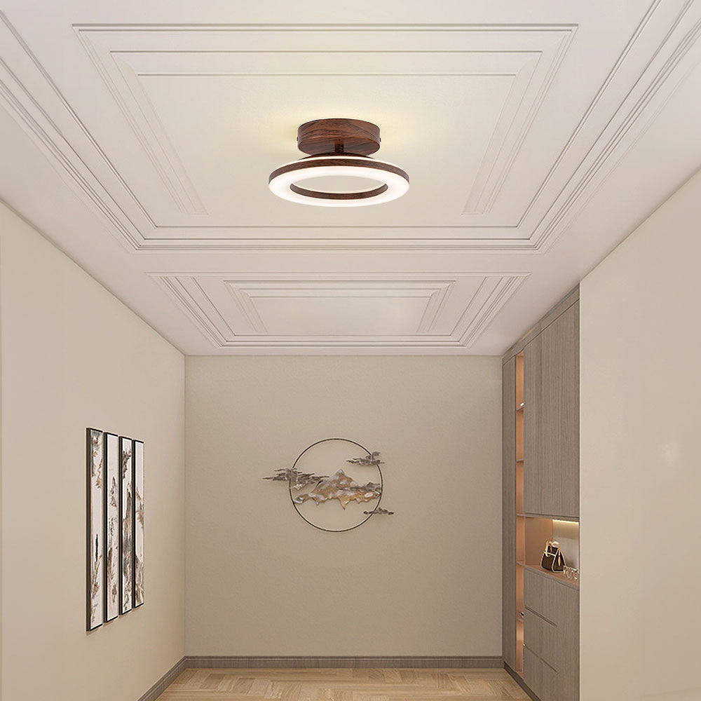Modern Round Flush Mount Ceiling Light