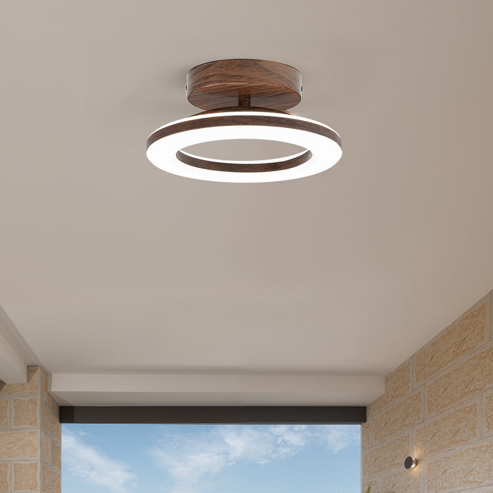 Modern Round Flush Mount Ceiling Light