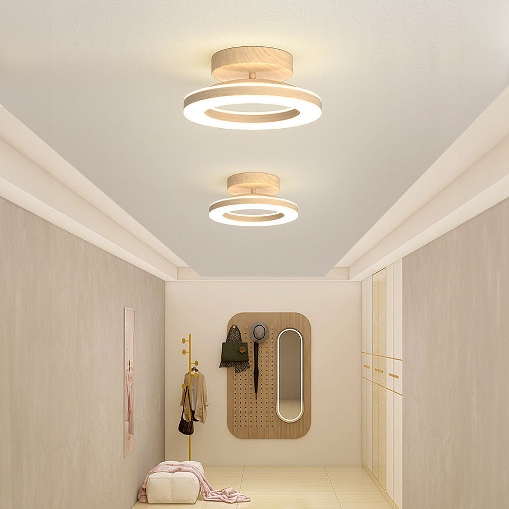Modern Round Flush Mount Ceiling Light