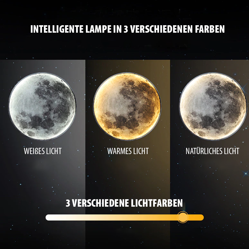 Moonlamp - Magically illuminated environment Adjustable wall lamp