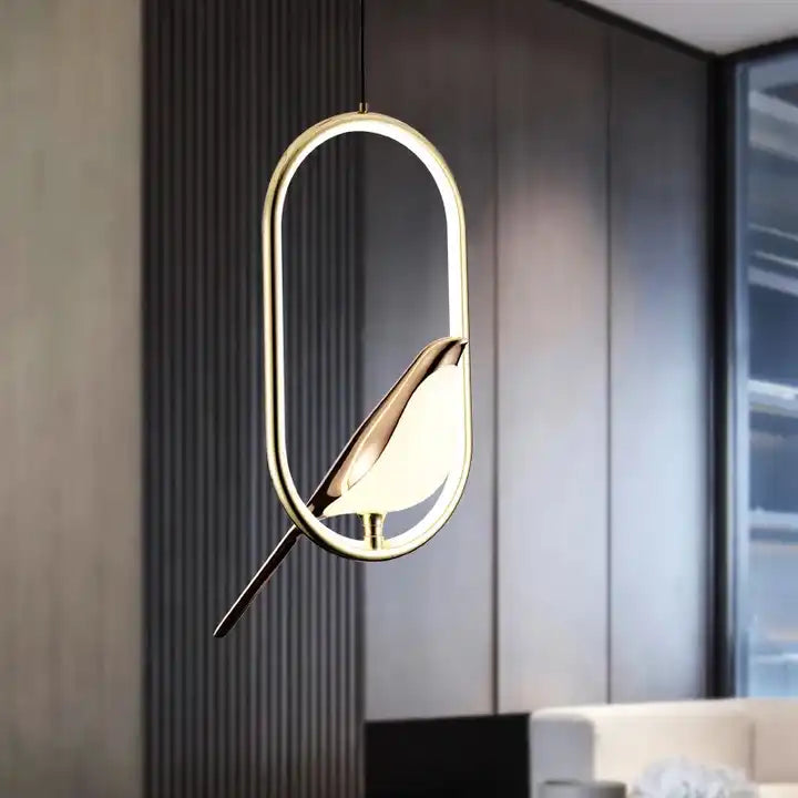 Mrbird - Golden bird Luxury pendant light