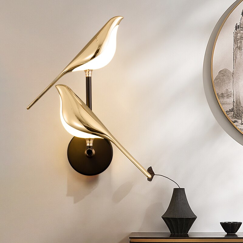 Mr.bird | Bird shape Modern wall light