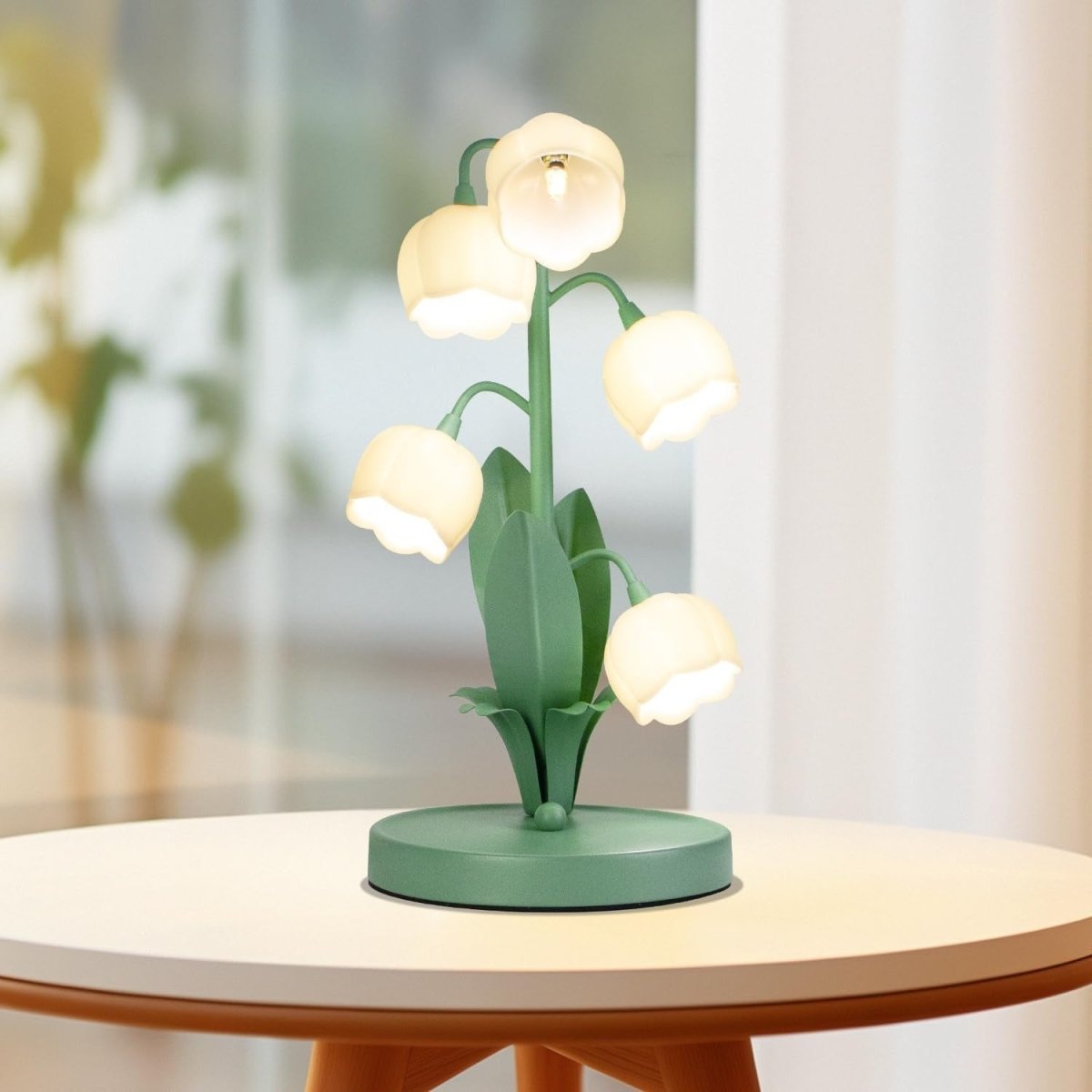 Muguette Glow | Lámpara de mesa elegante