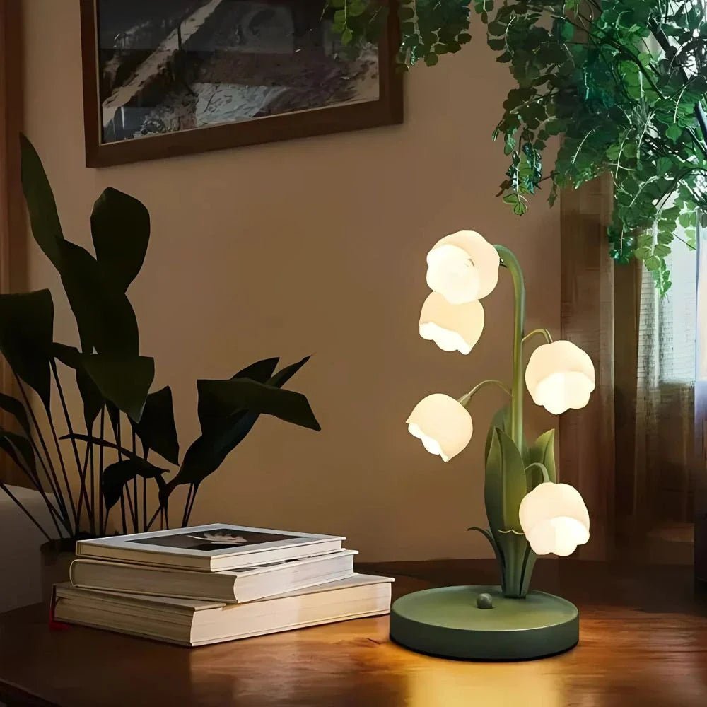 Muguette Glow | Lámpara de mesa elegante