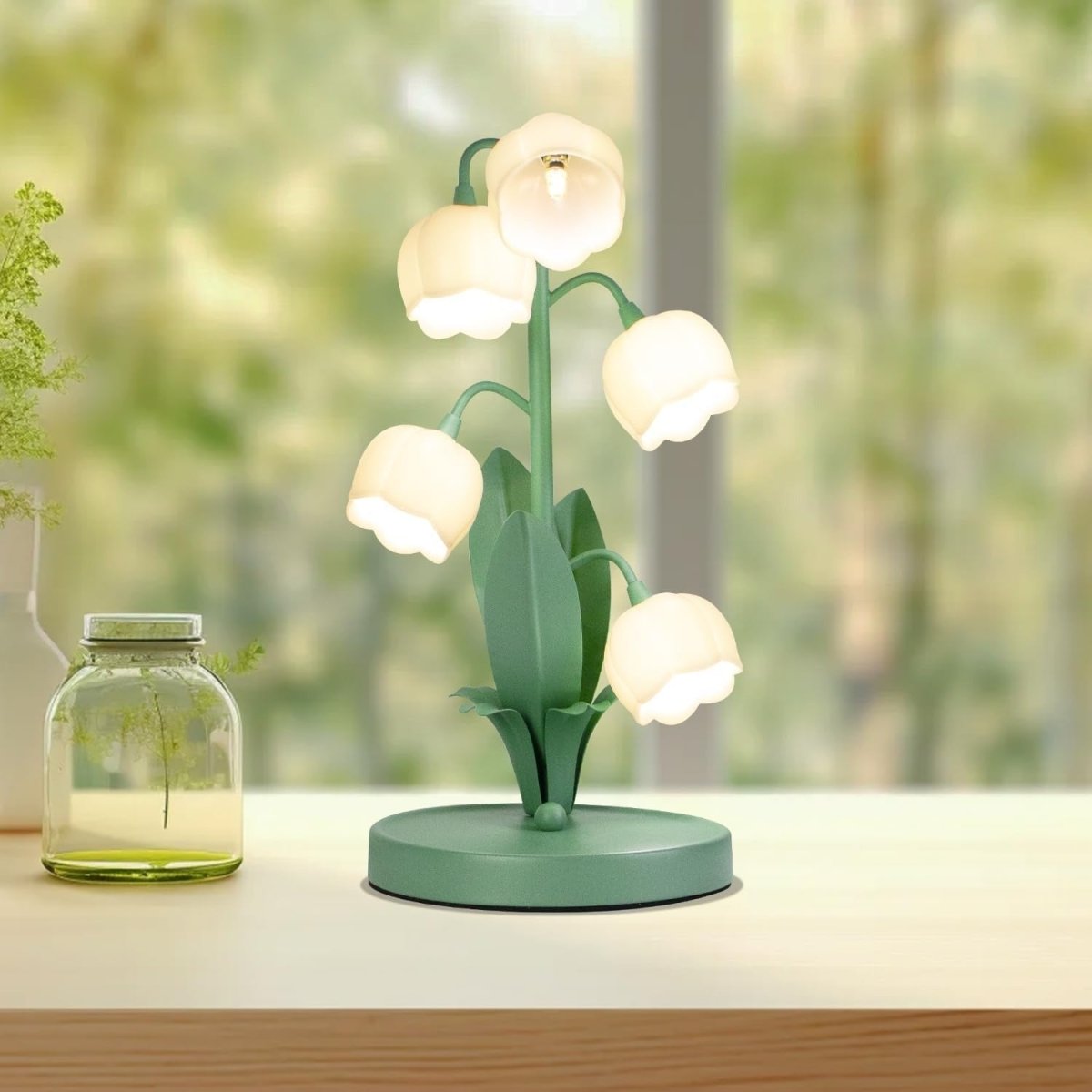 Muguette Glow | Lámpara de mesa elegante