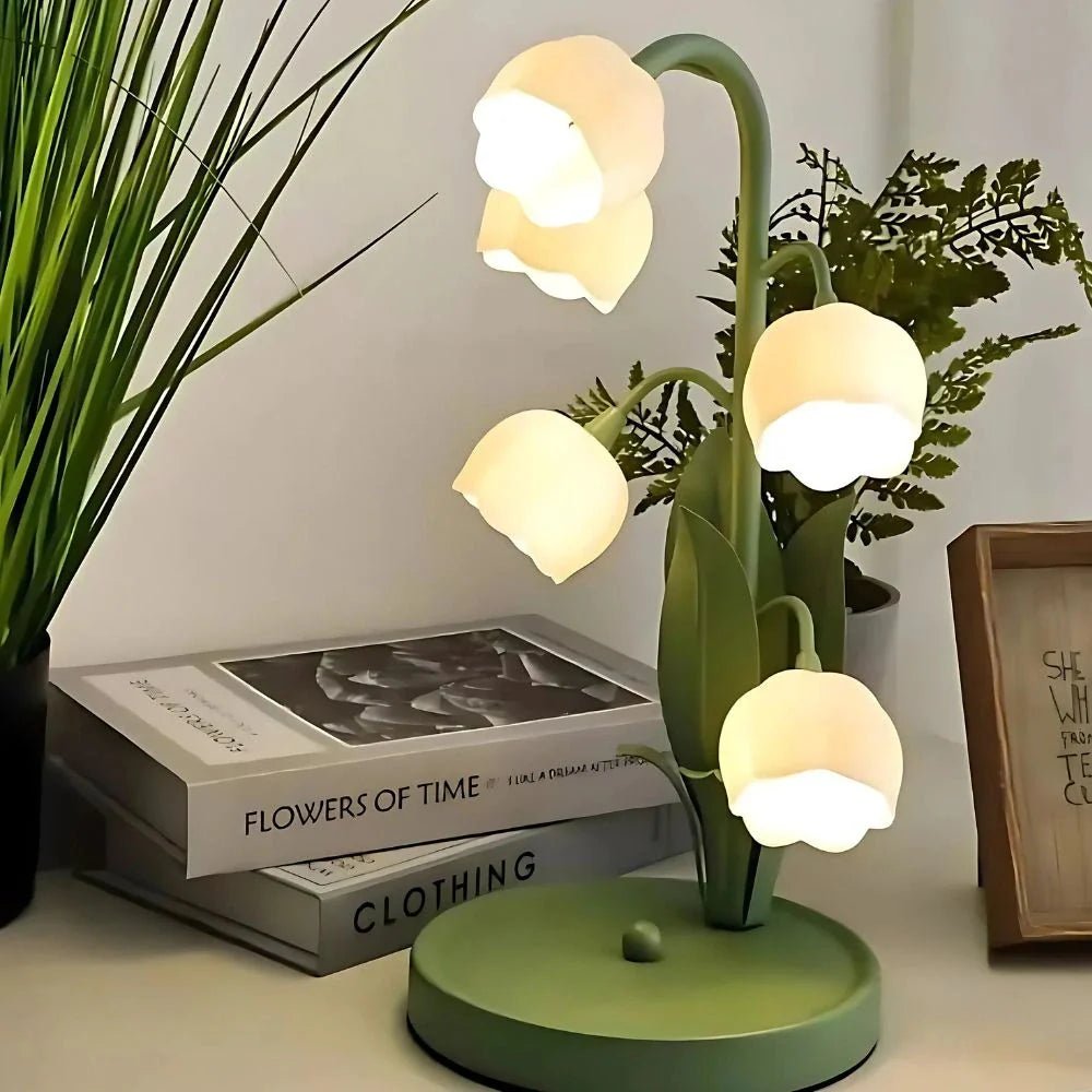 Muguette Glow | Lámpara de mesa elegante