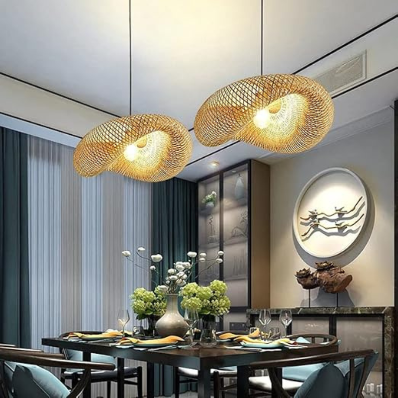 Natural Rattan Pendant Light