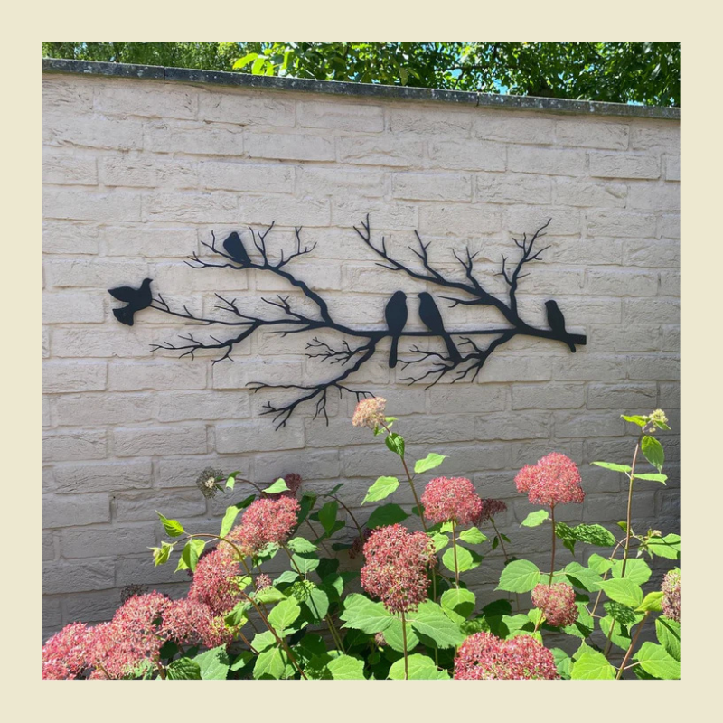 Naturara | Escultura de pared moderna de metal