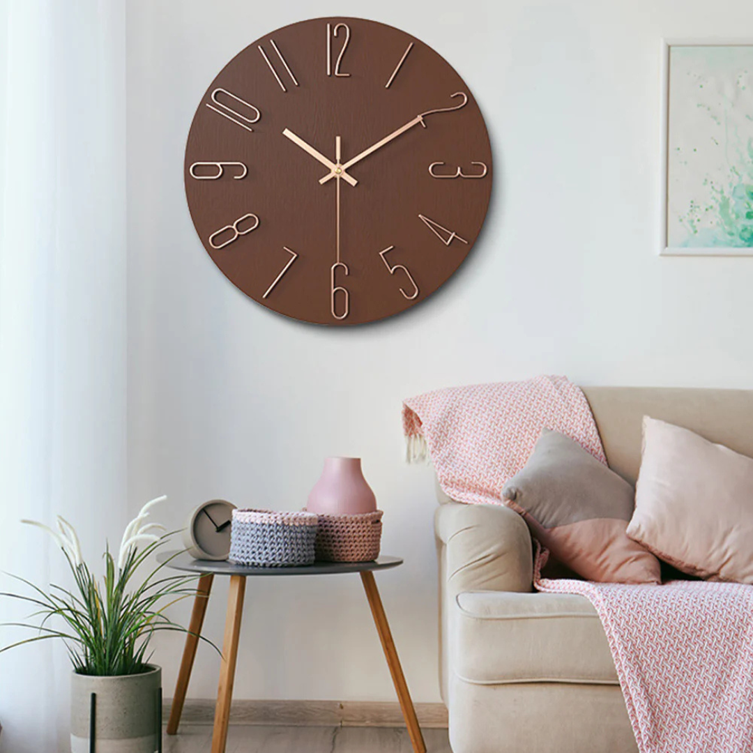 NimbleAura | Reloj de Pared Moderno Decorativo