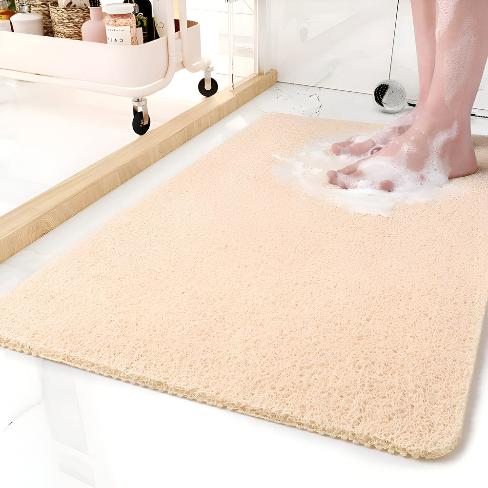 Non-Slip Shower Mat for Kids with Soft Foot Support