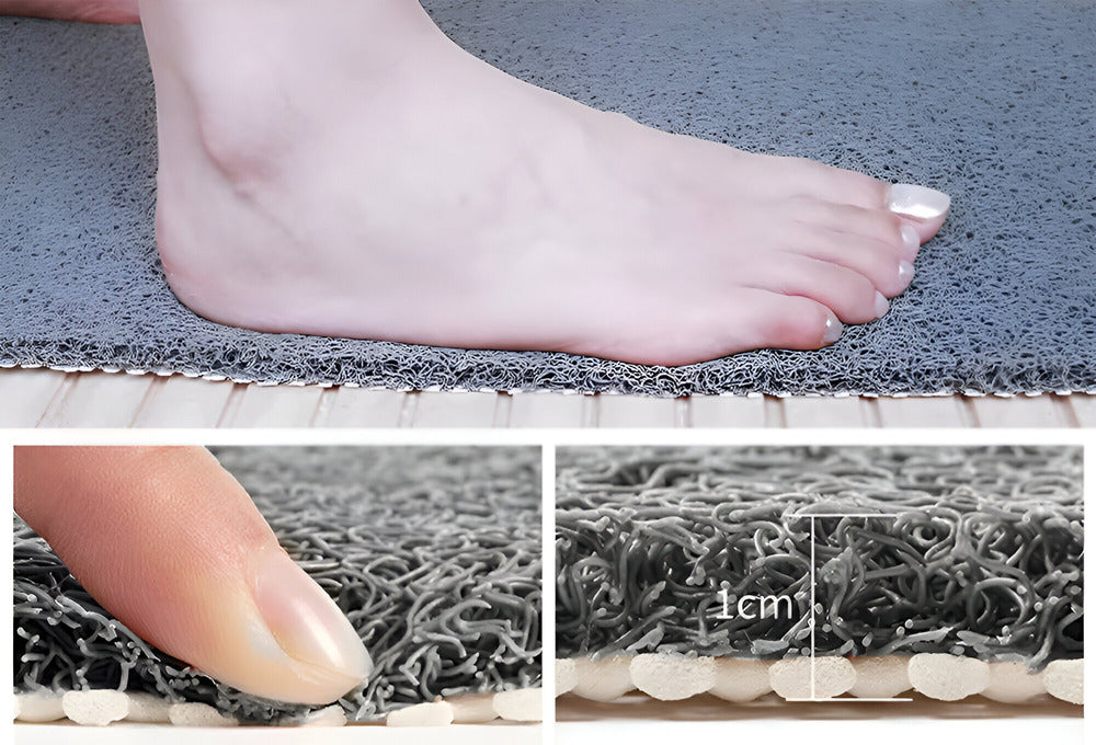 Non-Slip Shower Mat for Kids with Soft Foot Support