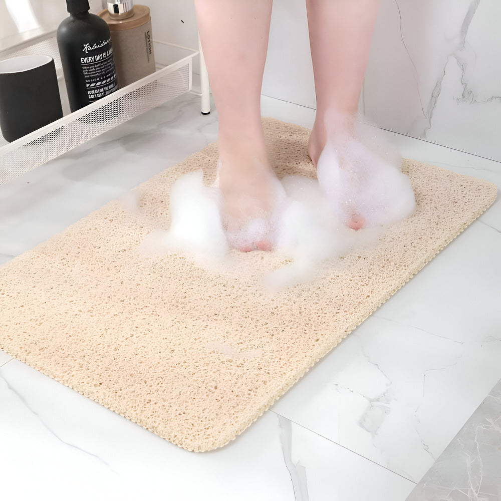 Non-Slip Shower Mat for Kids with Soft Foot Support