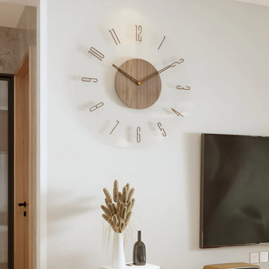 Nuvolux | Reloj de Pared Moderno Decorativo para Cocina y Sala de Estar