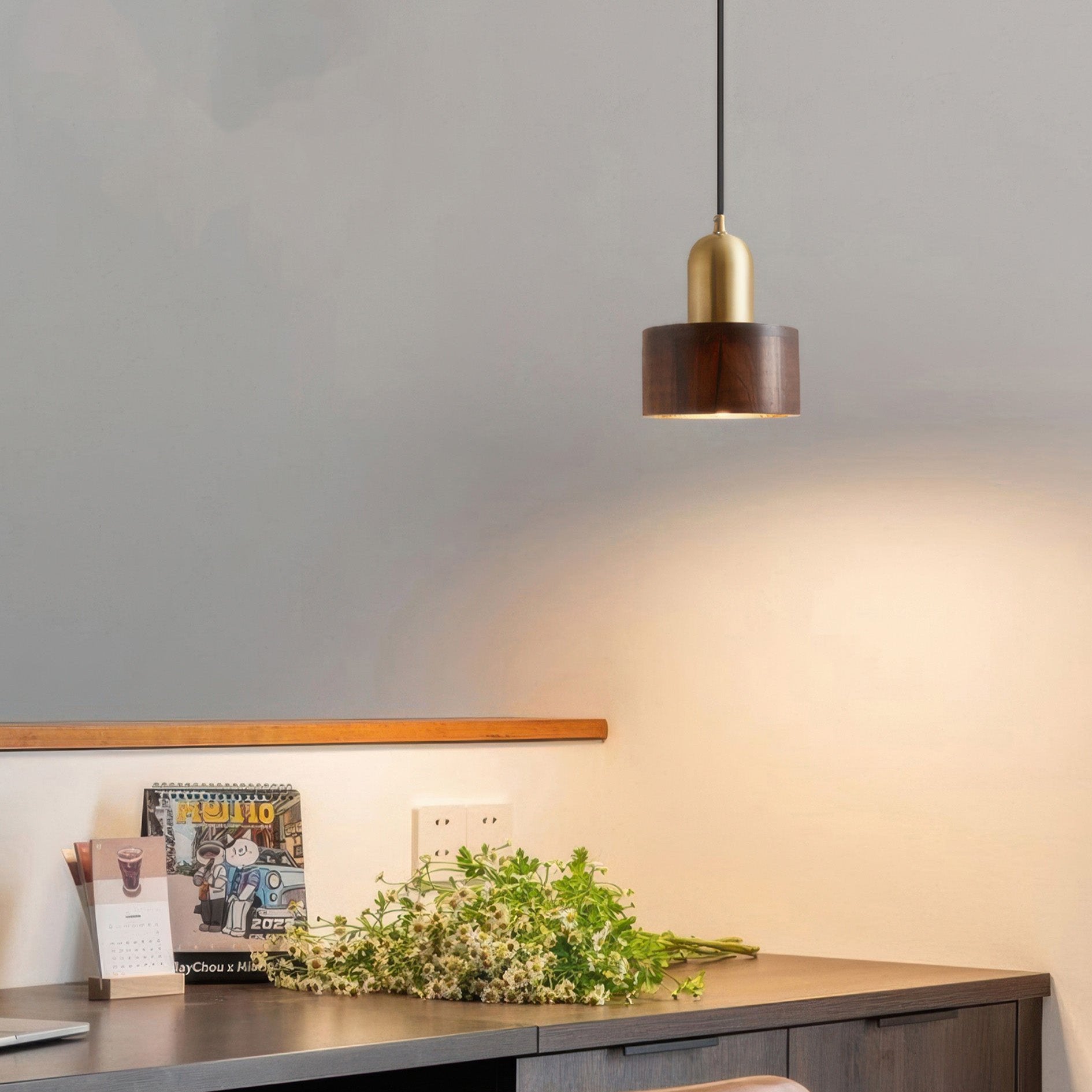 BeamOrbit | Hanging Cylinder pendant light