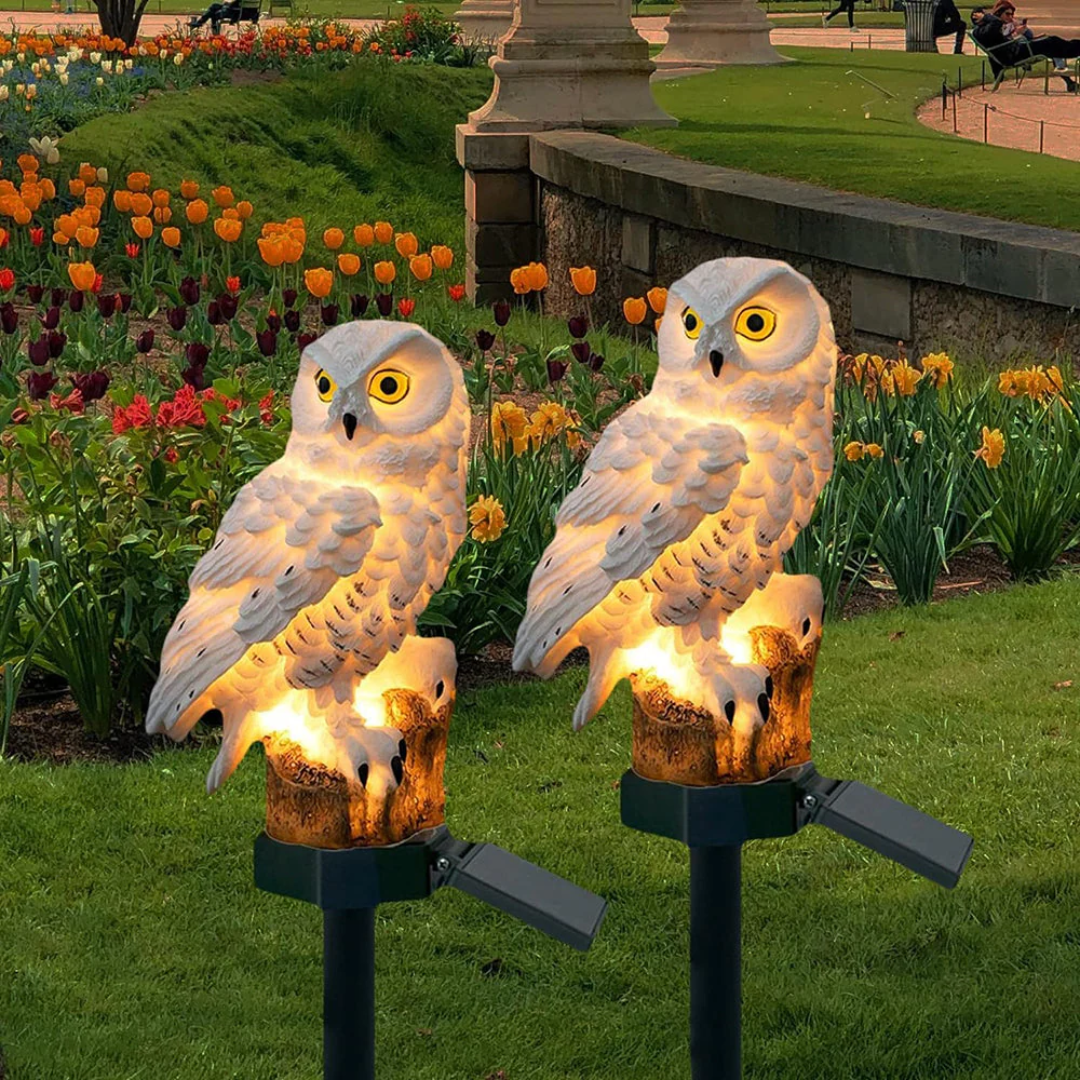 Owluxe | Solar Außen Gartenlampe