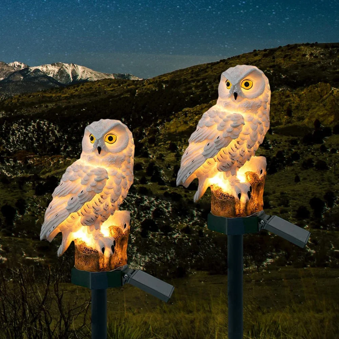Owluxe | Solar Außen Gartenlampe