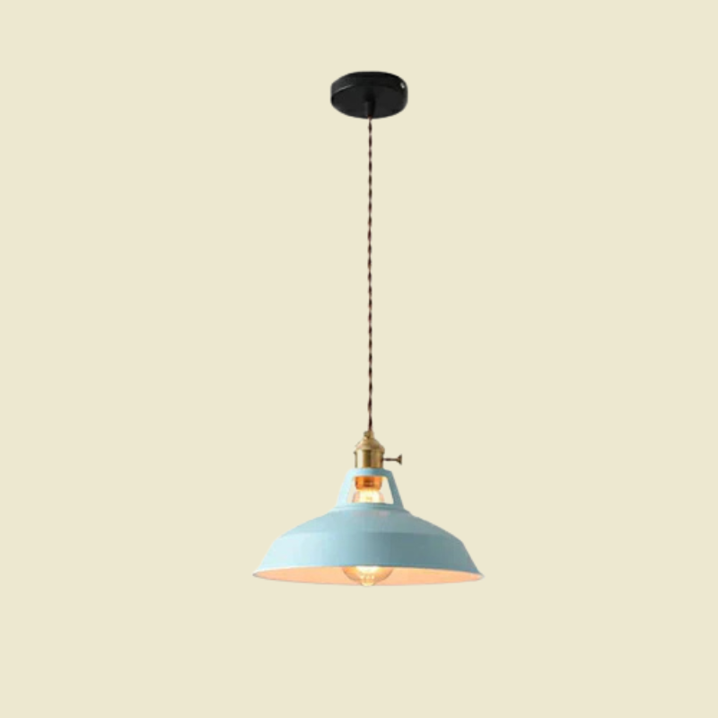 Pasteluxe | Lampada a sospensione vintage