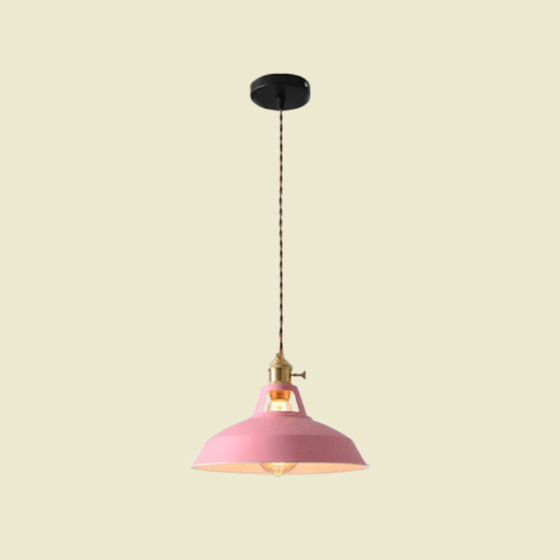 Pasteluxe | Lampada a sospensione vintage