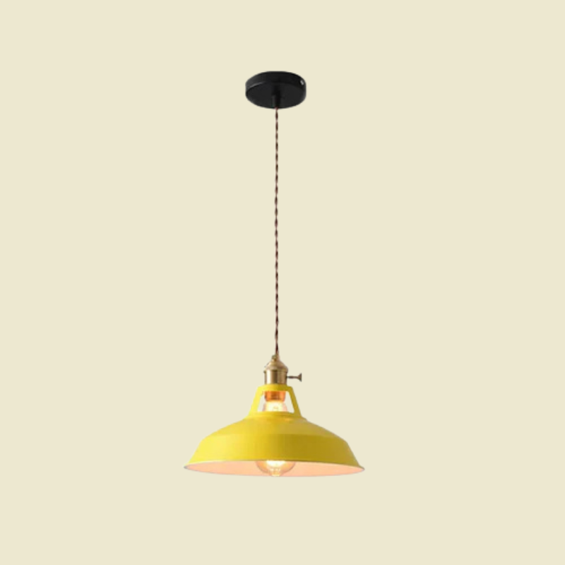 Pasteluxe | Lampada a sospensione vintage