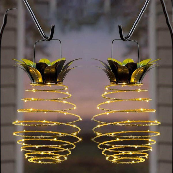 Pinealux | Solar Outdoor Lamp - Tropical Pineapple Design for Garden & Patio 1