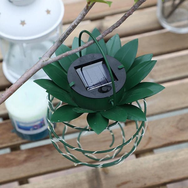 Pinealux | Solar Outdoor Lamp - Tropical Pineapple Design for Garden & Patio 4