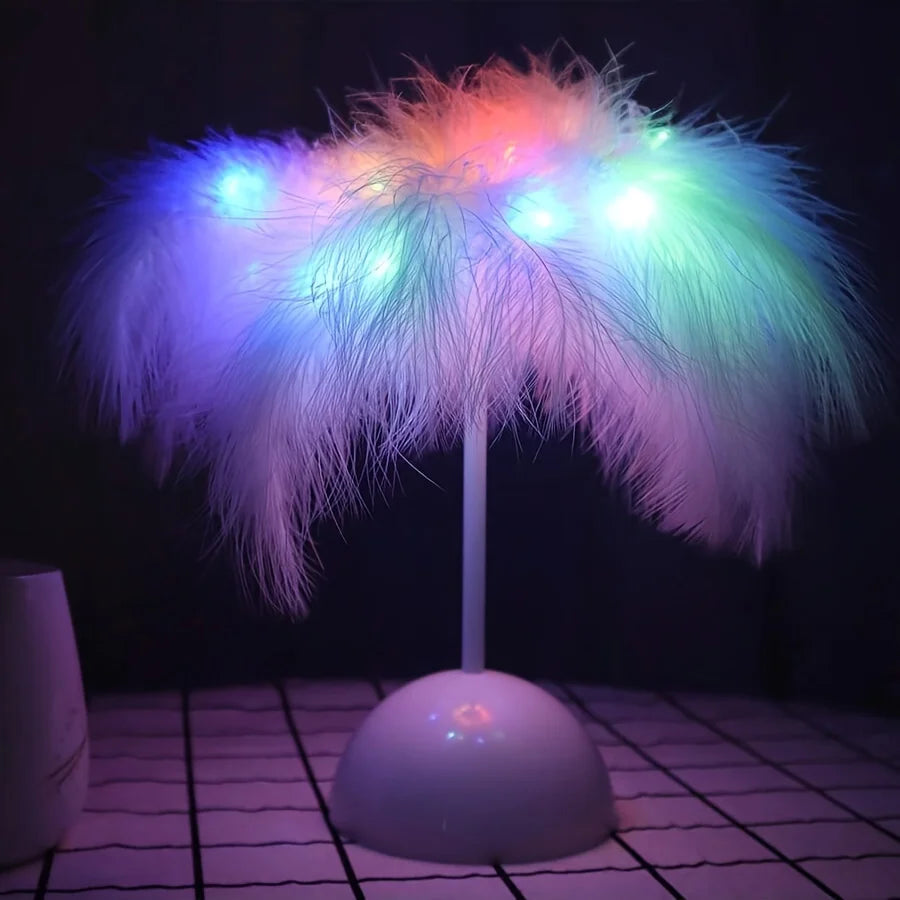 Plumeglow tafellamp