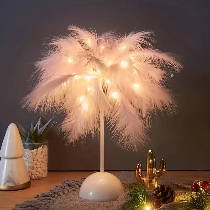 Plumeglow tafellamp