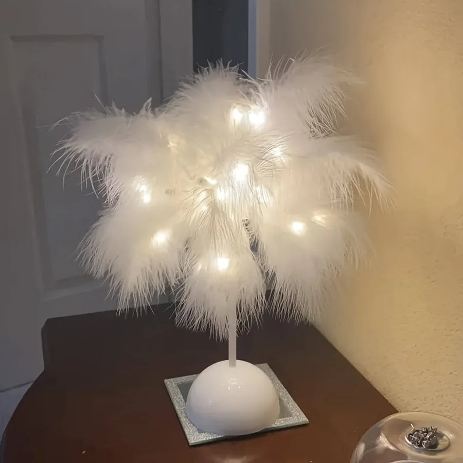 Plumeglow tafellamp