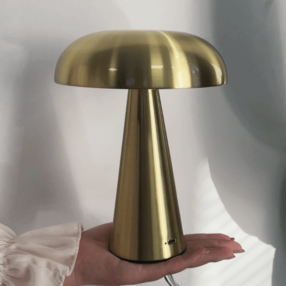 Portable Rechargeable Table Lamp with Adjustable Brightness