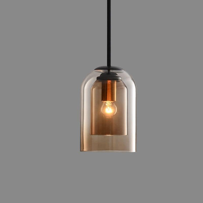 RadiantPulse | Modern Double Glass Pendant Lamps