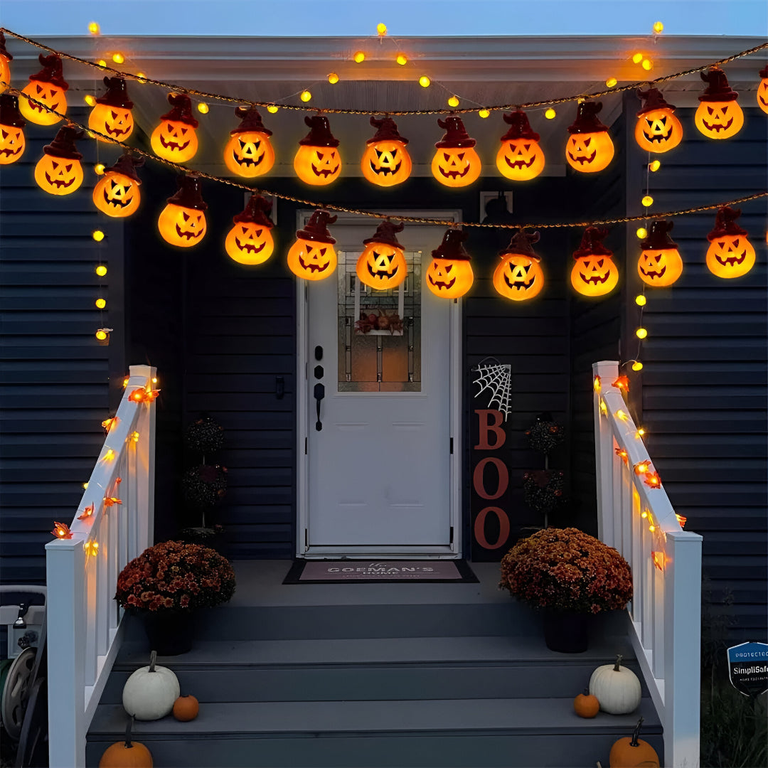 PumpkinAura | Solar String Lights Outdoor 1