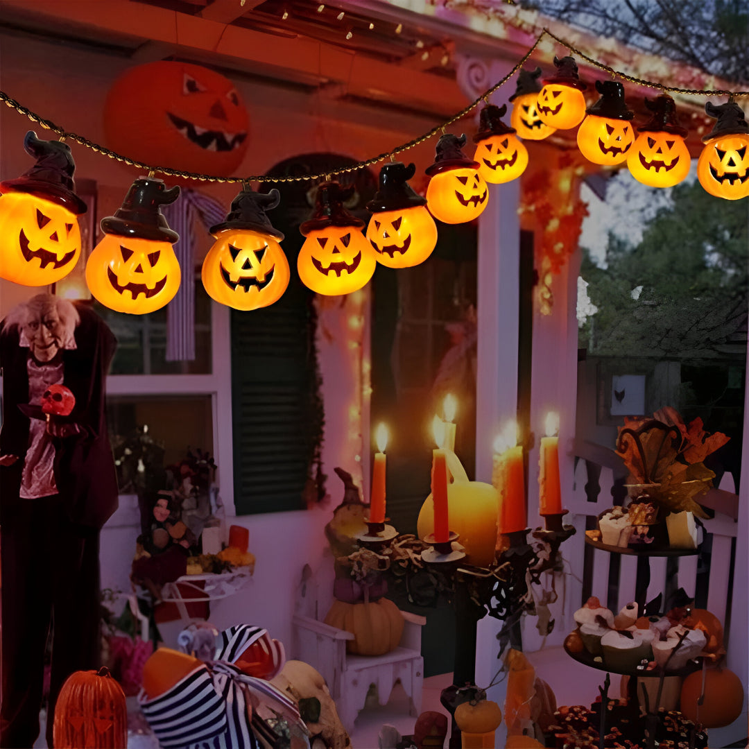PumpkinAura | Solar String Lights Outdoor 2