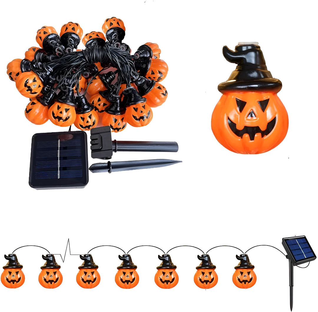 PumpkinAura | Solar String Lights Outdoor 4
