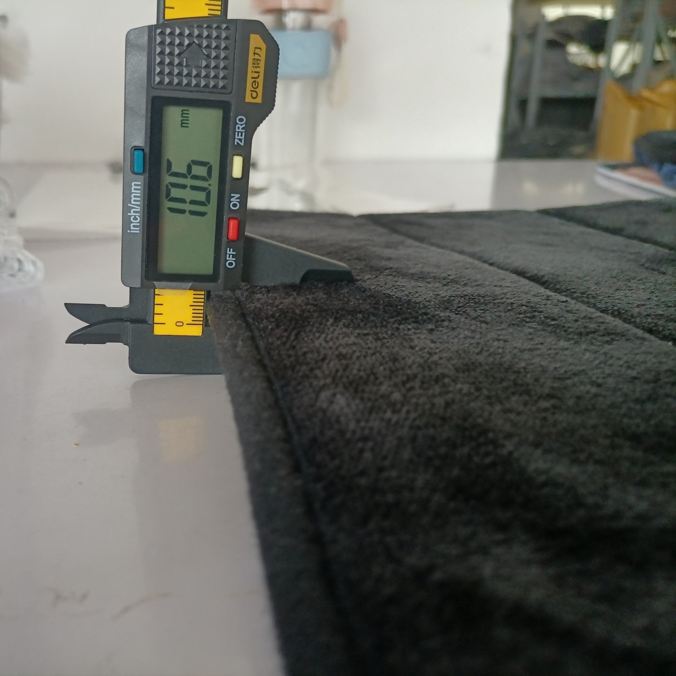 Alfombrilla de baño antideslizante de secado rápido