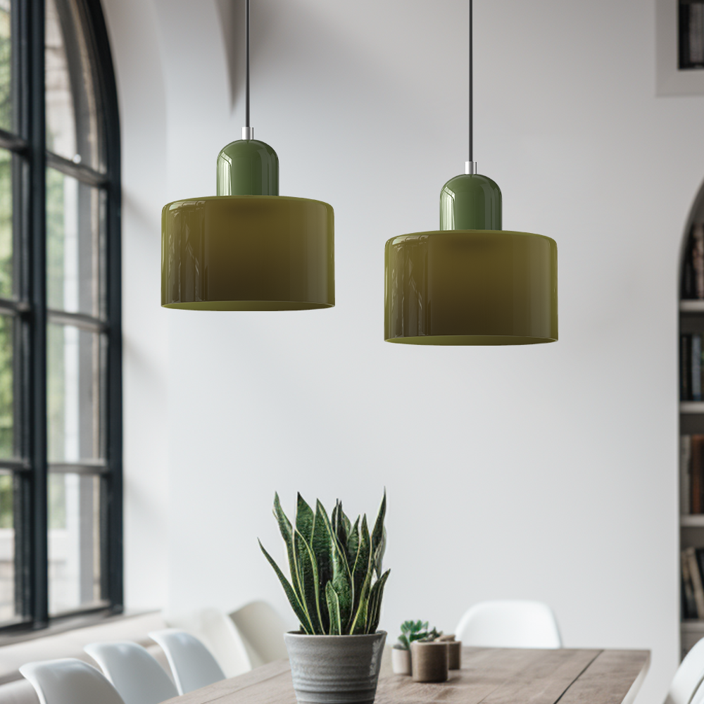 Retro Glass Pendant Light