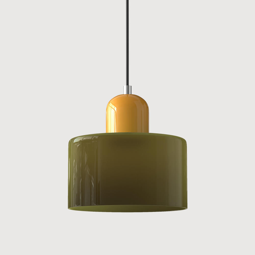 Retro Glass Pendant Light
