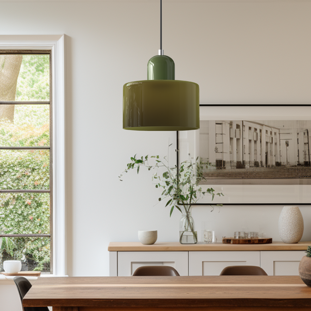 Retro Glass Pendant Light