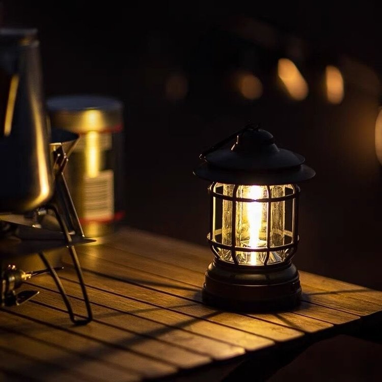 Retro Glow | LED Campinglampe