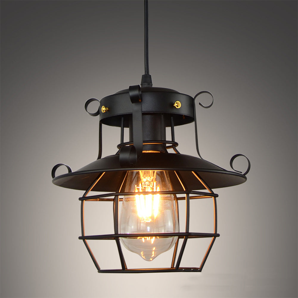 Retro Industrial Pendant Light Fixture