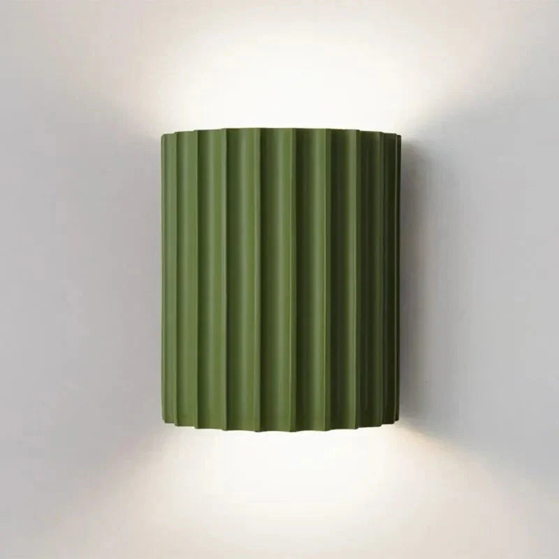 Ribbluxe | Modern Wall Sconce Light with Ribbed Design 0
