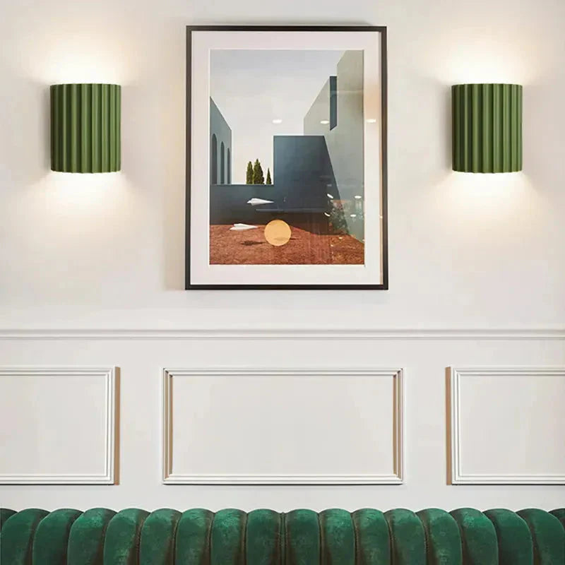Ribbluxe | Modern Wall Sconce Light with Ribbed Design 8