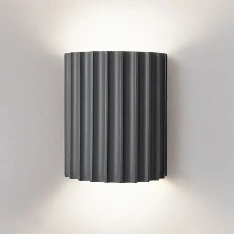 Ribbluxe | Modern Wall Sconce Light with Ribbed Design 9