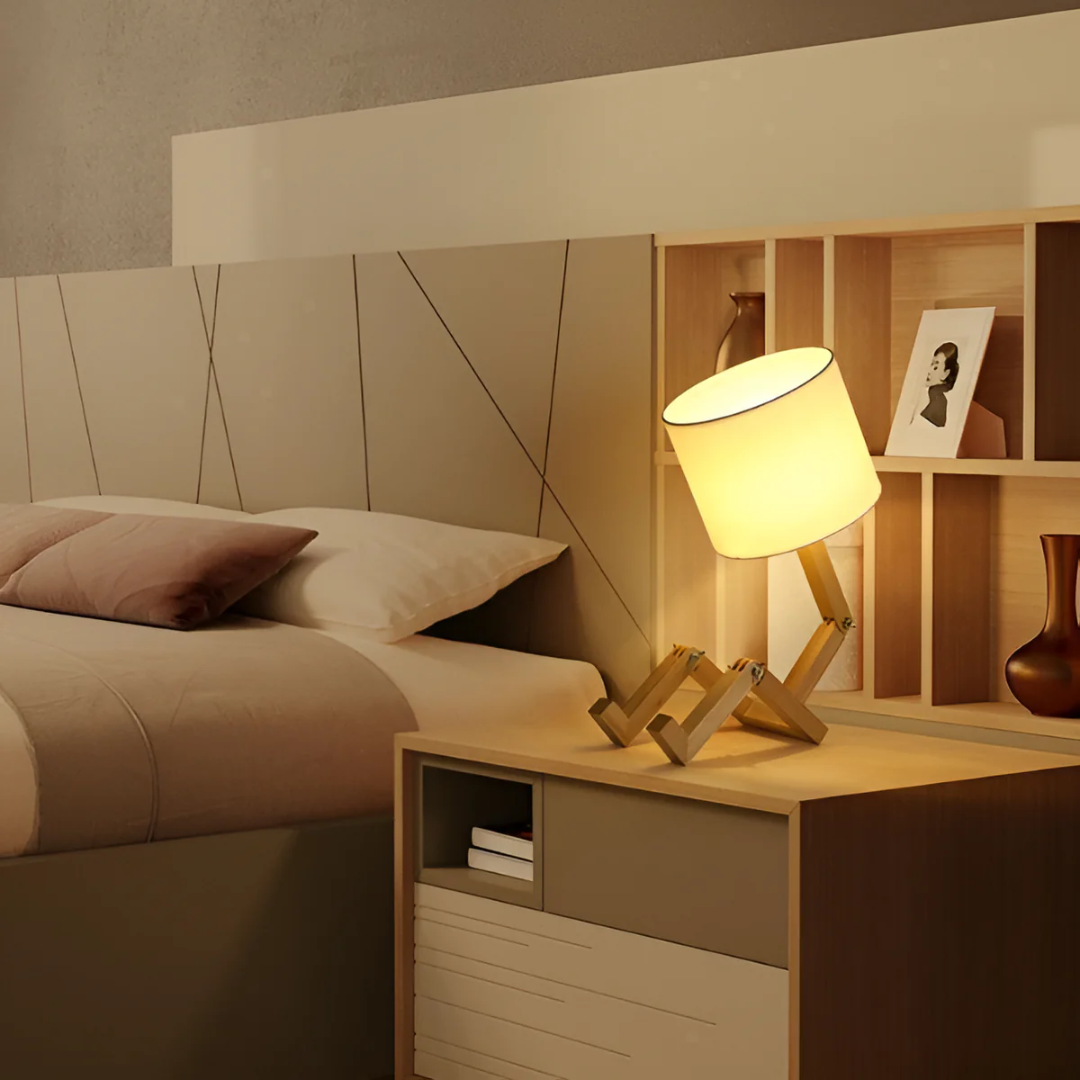 Rilnox | Flexible Wooden Table Lamp