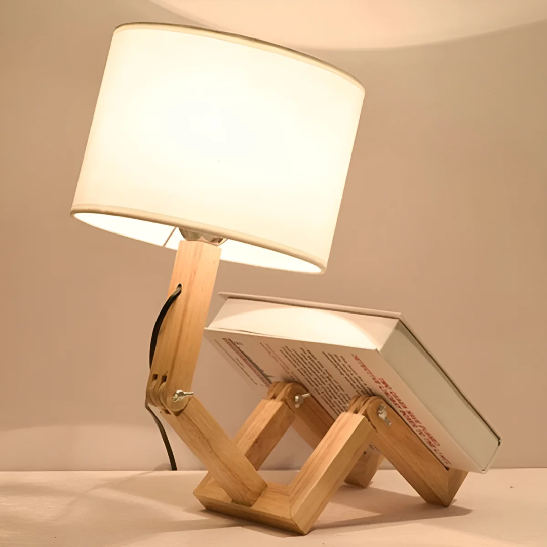 Rilnox | Flexible Wooden Table Lamp
