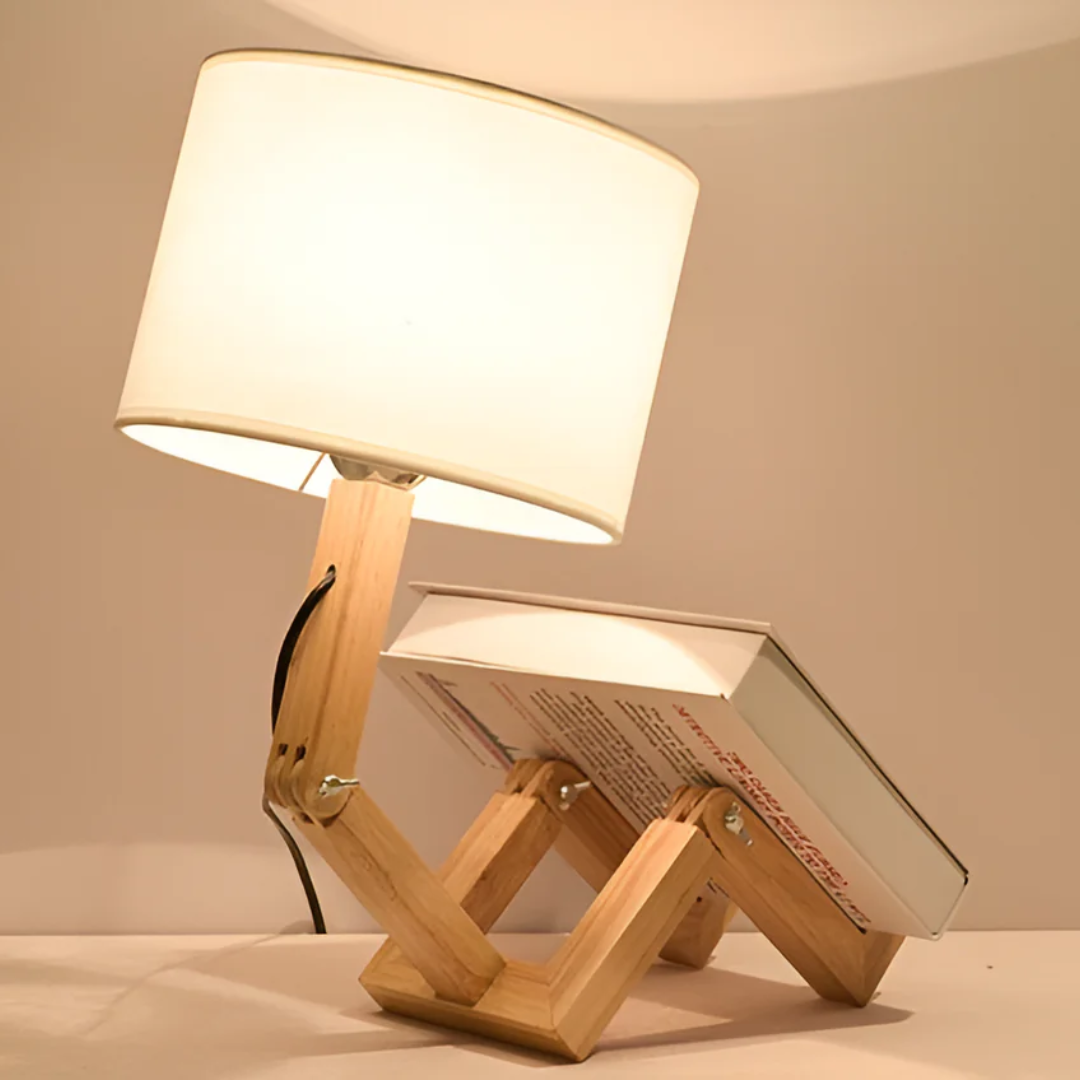 Rilnox | Flexible Wooden Table Lamp
