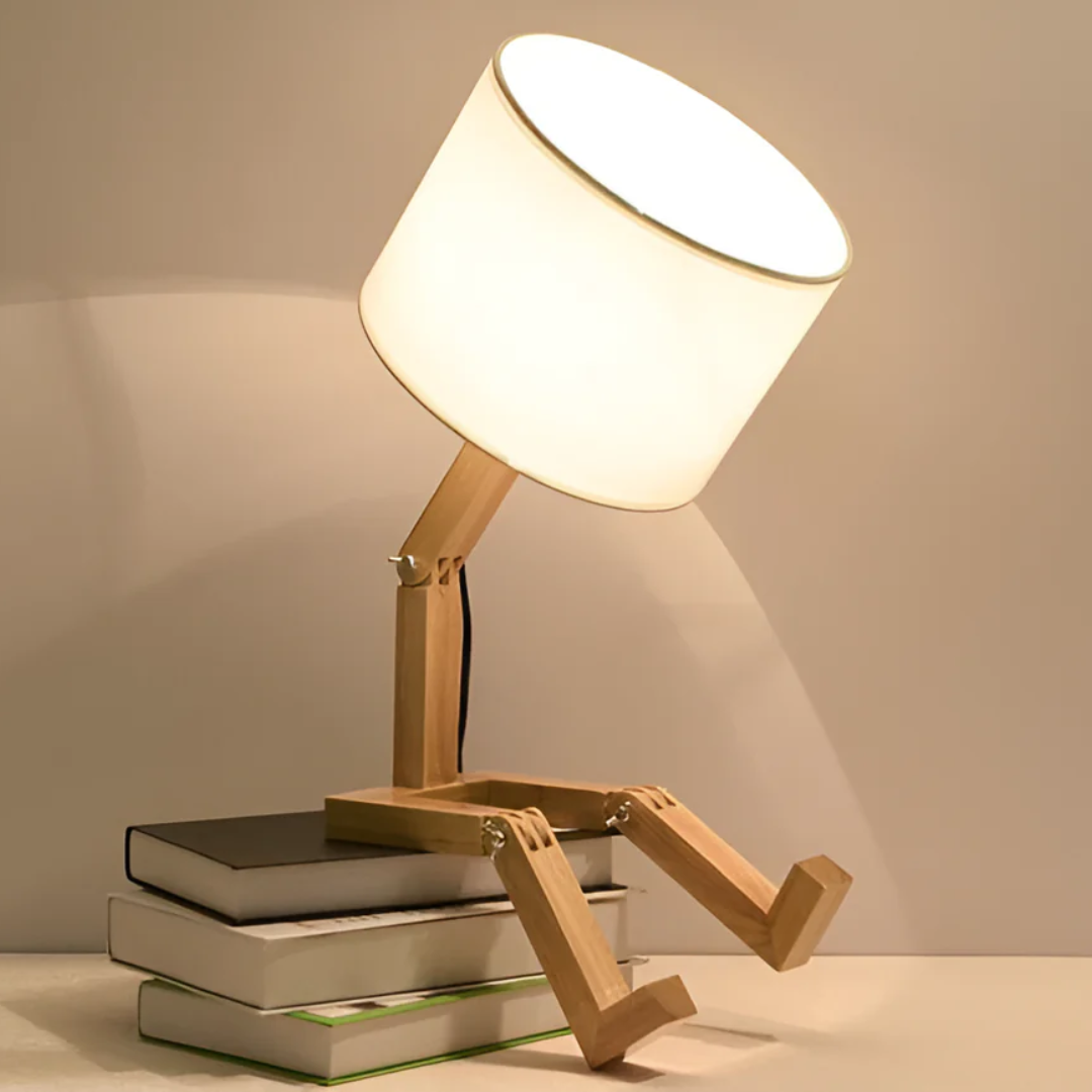 Rilnox | Flexible Wooden Table Lamp