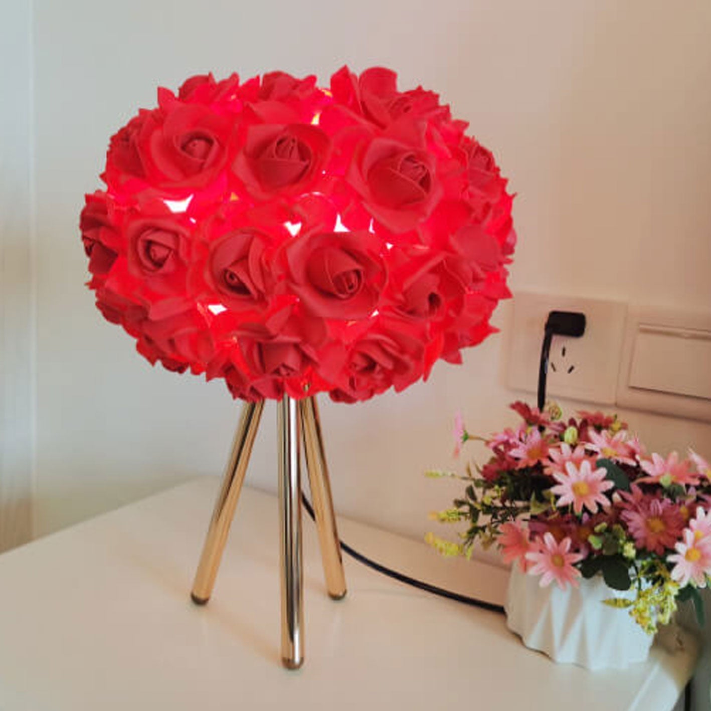 Roselume | LED Table Lamp for Bedroom & Living Room Decor 1
