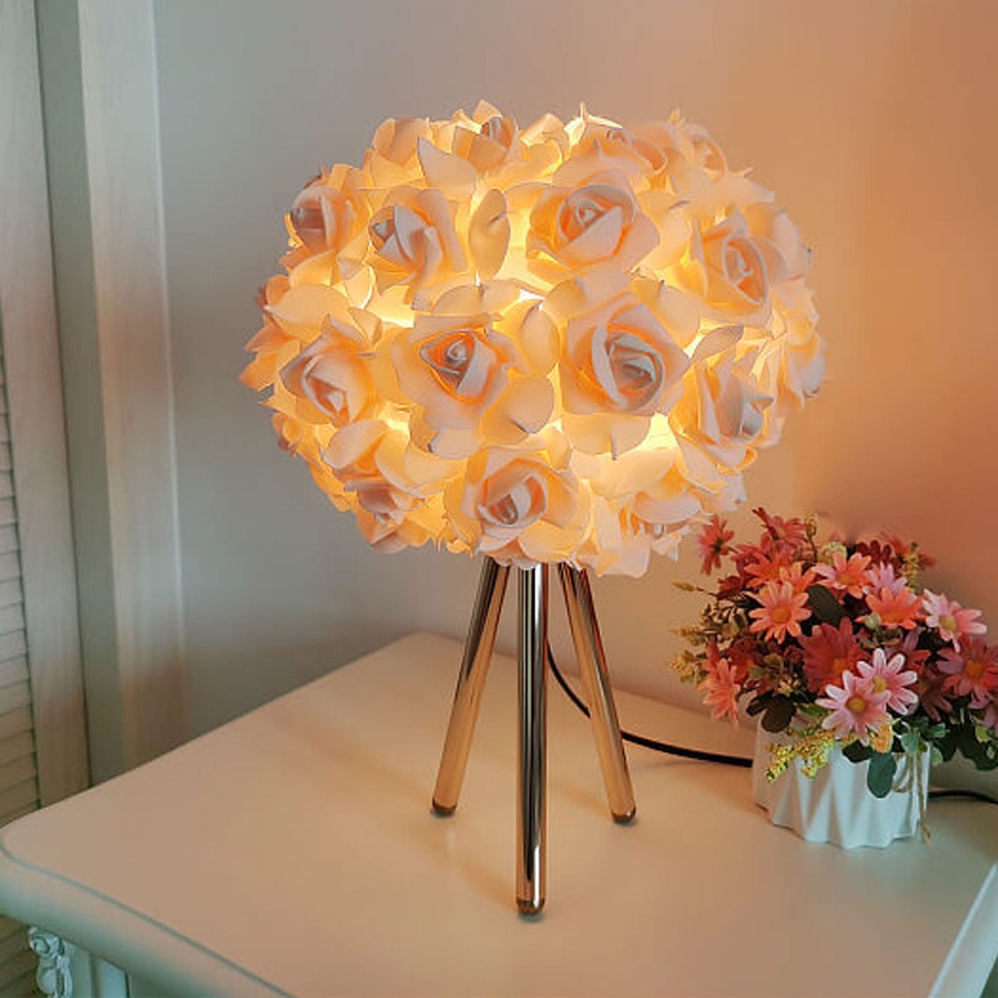 Roselume | LED Table Lamp for Bedroom & Living Room Decor 6
