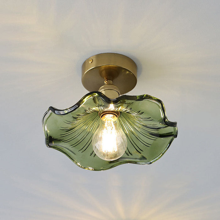 HaloEdge | Modern Glass Ceiling Lamp